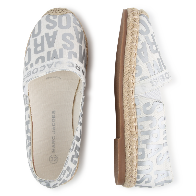 Monogram Print Espadrilles THE MARC JACOBS 
                    GIRL
