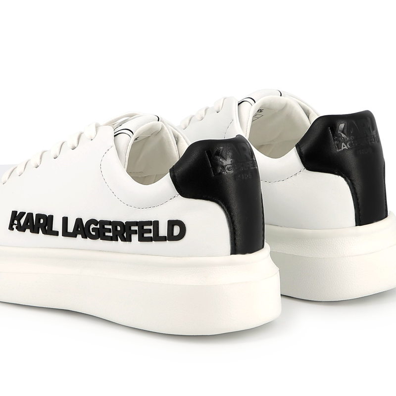 Sapatilhas de couro KARL LAGERFELD KIDS 
                        UNISEX