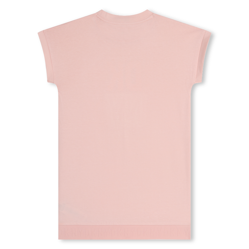 Vestido de manga curta DKNY 
                    GIRL