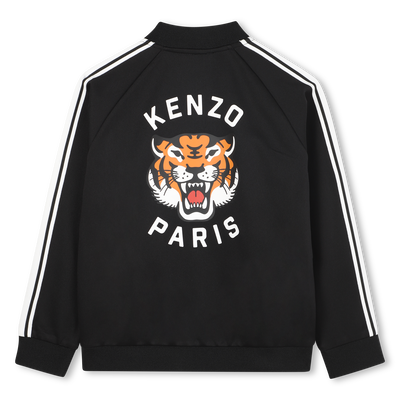 Cardigan com abertura com zíper KENZO KIDS UNISEX