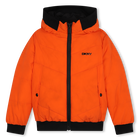 Blus&atilde;o revers&iacute;vel com capuz DKNY 
                    BOY