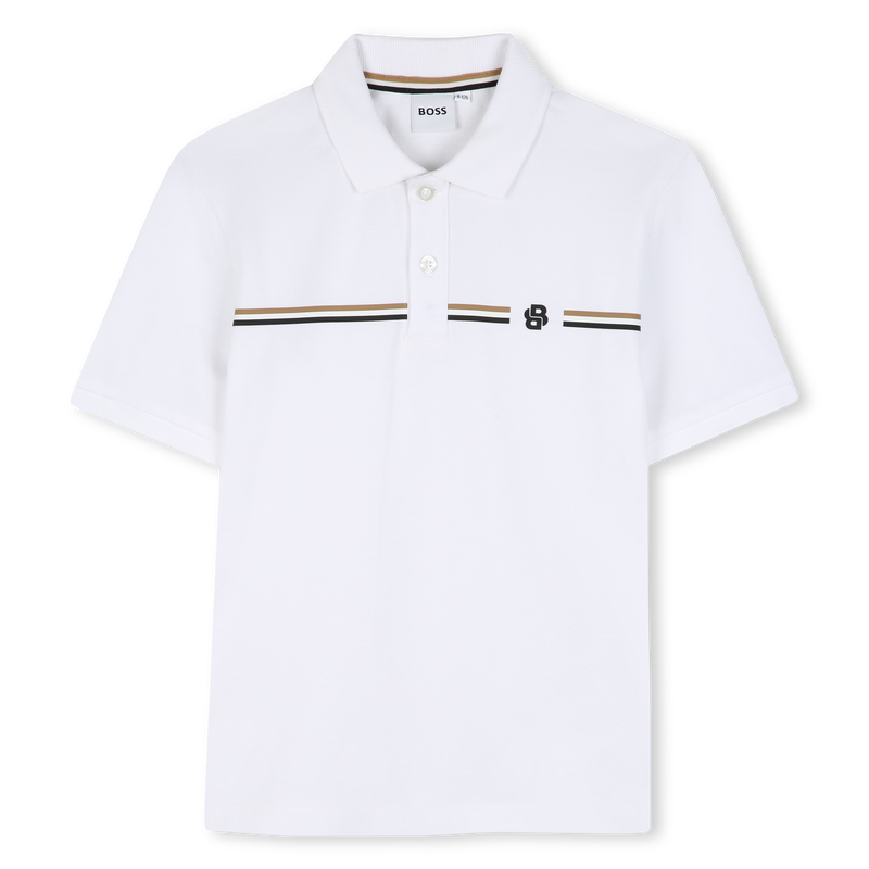 Polo de manga curta BOSS 
                        BOY