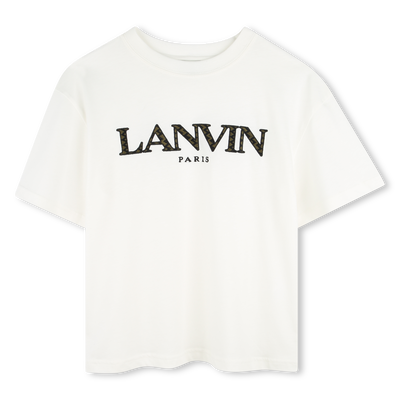 T-shirt de manga curta LANVIN BOY