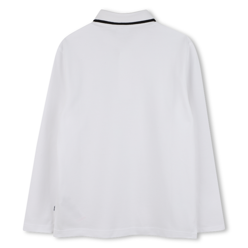 Camisa pólo de manga comprida BOSS 
                    BOY