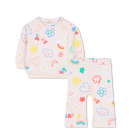 Conjunto de moletom e cal&ccedil;a BILLIEBLUSH 
                    GIRL