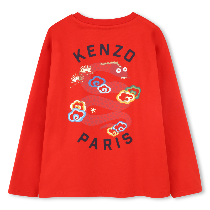 Long-sleeved T-shirt KENZO KIDS 
                    UNISEX