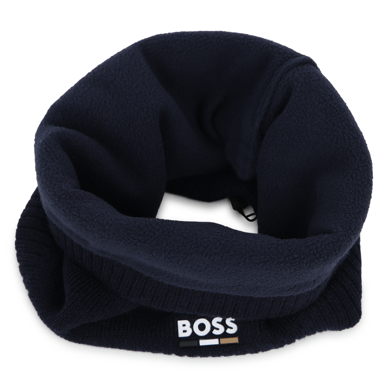 Gola tubular com forro de lã BOSS 
                    BOY