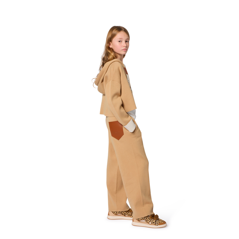 Calças largas de malha LANVIN 
                    GIRL