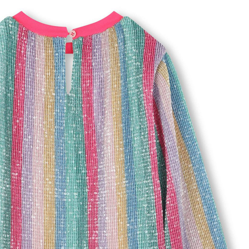 Vestido plissado lantejoulas BILLIEBLUSH 
                        GIRL