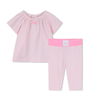 T-shirt + conjunto pants BOSS 
                    GIRL
