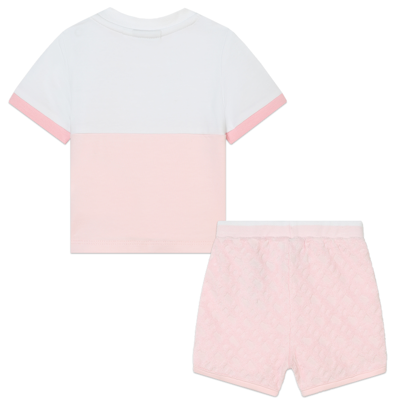 Conjunto calções e t-shirt BOSS 
                    GIRL