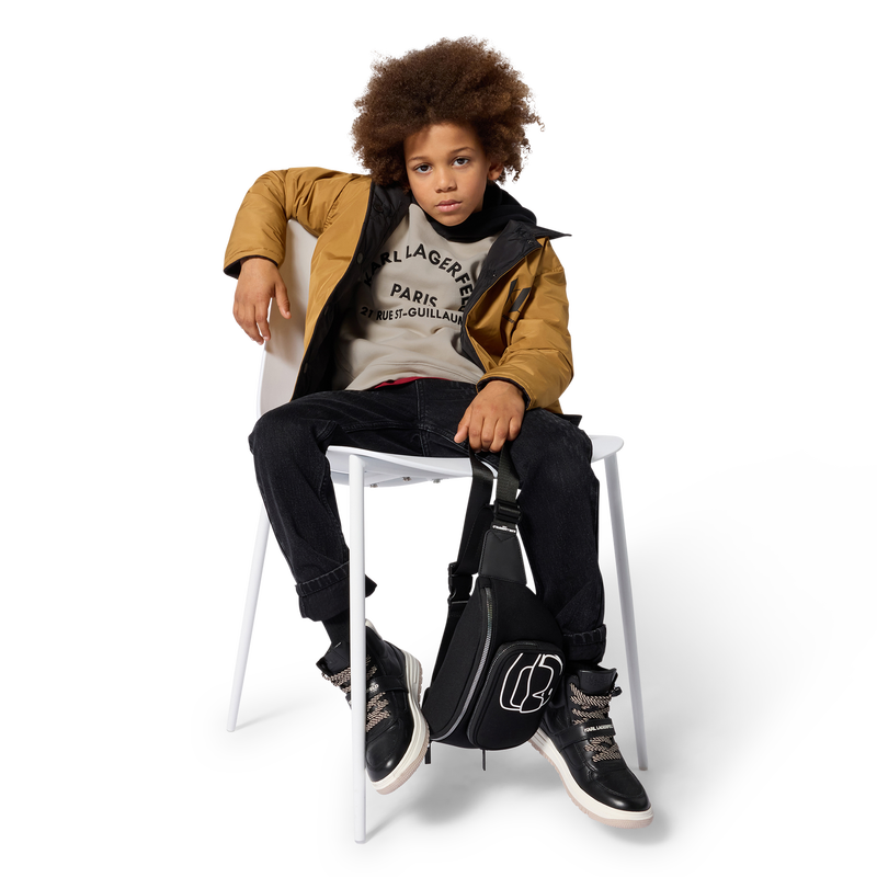 Moleton com capuz KARL LAGERFELD KIDS 
                        BOY