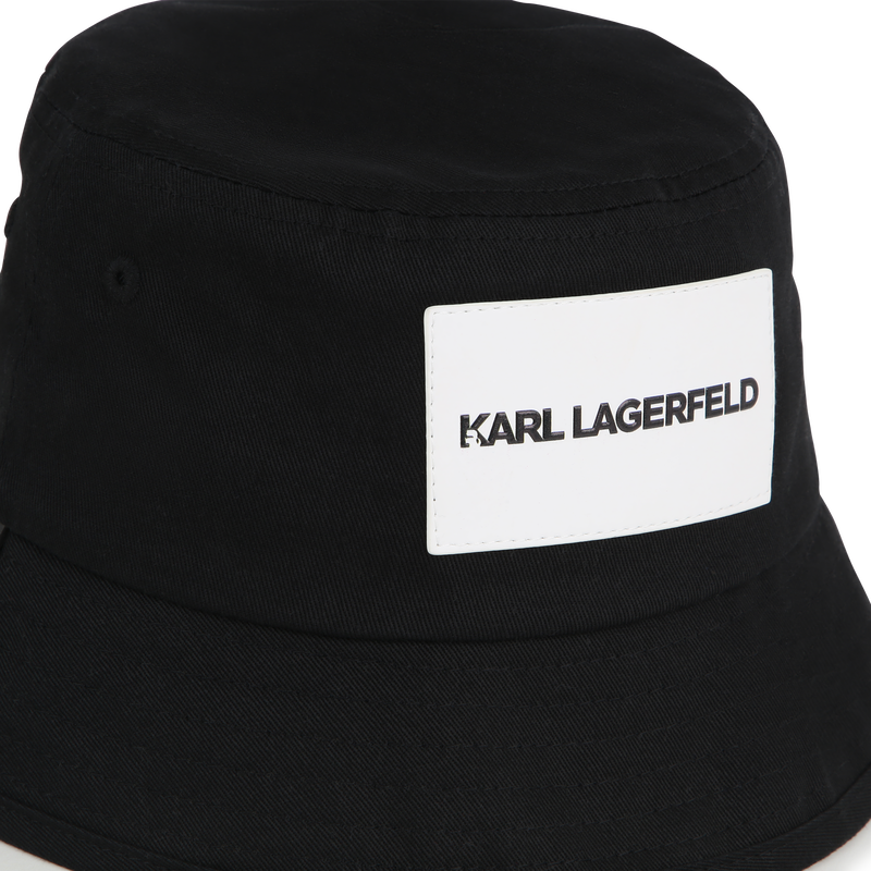 Cotton Bucket Hat KARL LAGERFELD KIDS 
                    BOY