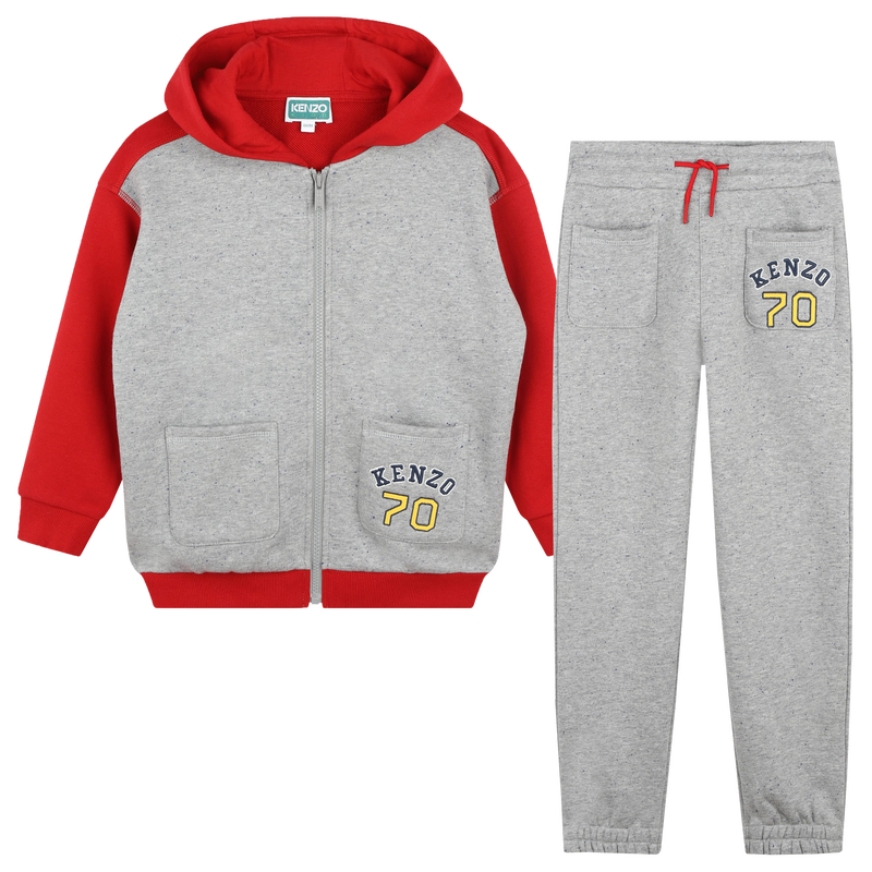 Conjunto cardigã + calças KENZO KIDS 
                    BOY