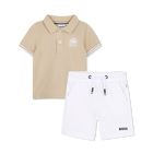 Polo + conjunto bermudas BOSS 
                    BOY