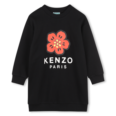 Vestido de moletom KENZO KIDS MENINA