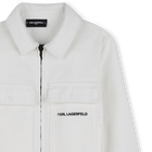 Casaco jeans zip-up KARL LAGERFELD KIDS 
                    BOY