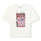 Camiseta de manga curta SONIA RYKIEL 
                    GIRL