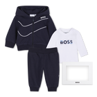 Conjunto de cal&ccedil;a, cardig&atilde; e camiseta BOSS 
                    BOY