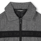 Jaqueta com strass KARL LAGERFELD KIDS 
                    GIRL