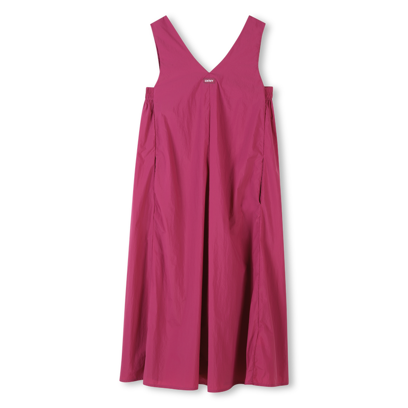 Vestido midi sem mangas DKNY 
                        GIRL
