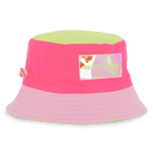 Bucket hat com emblema BILLIEBLUSH 
                    GIRL