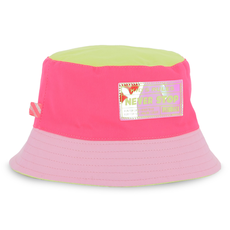 BUCKET HAT COM EMBLEMA BILLIEBLUSH 
                        GIRL