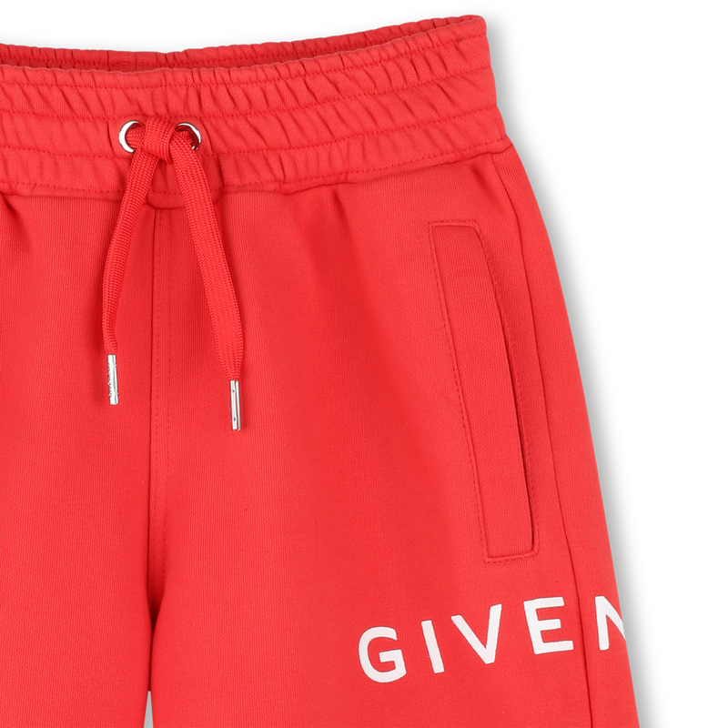 Fleece shorts with print GIVENCHY 
                    BOY