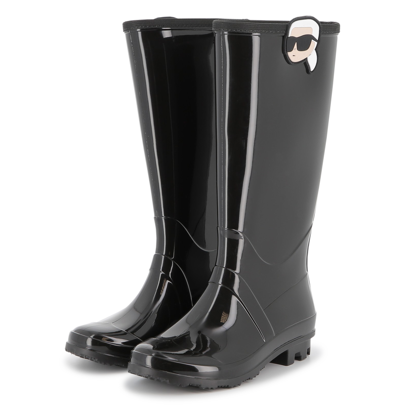 Bota de chuva grande KARL LAGERFELD KIDS 
                    GIRL