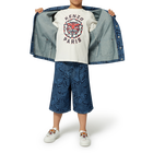 Bermudas de ganga estampadas KENZO KIDS 
                    MENINO