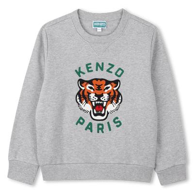 Moletom de l&atilde; KENZO KIDS BOY