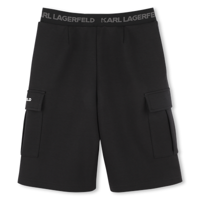 Bermuda com bolsos KARL LAGERFELD KIDS BOY