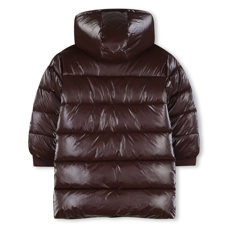 Casaco acolchoado com capuz MICHAEL KORS 
                        GIRL