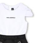 Vestido de cerim&ocirc;nia KARL LAGERFELD KIDS 
                    GIRL
