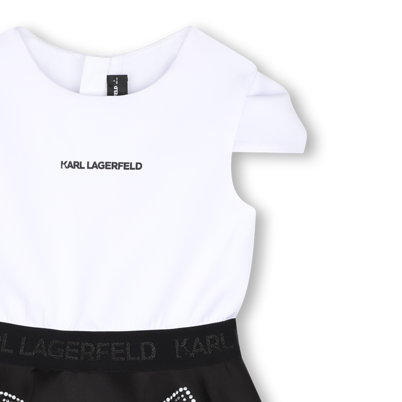 Vestido de cerim&ocirc;nia KARL LAGERFELD KIDS 
                        GIRL