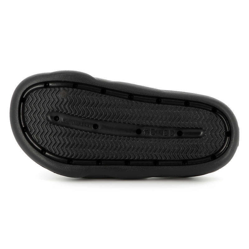 Chinelos com log&oacute;tipo da marca KARL LAGERFELD KIDS 
                        BOY