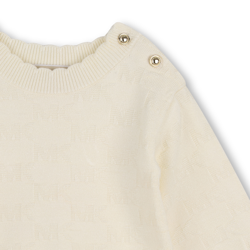 Vestido de mangas longas MICHAEL KORS 
                        GIRL