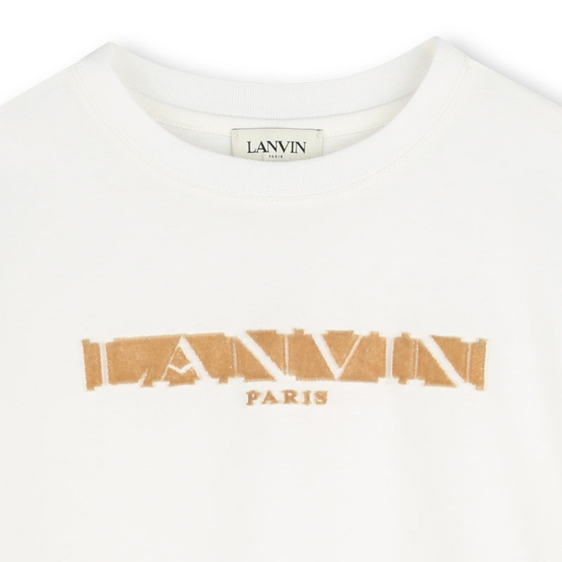 T-shirt de manga curta LANVIN 
                        BOY