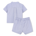 Conjunto de camisa + cal&ccedil;&otilde;es BOSS 
                    BOY