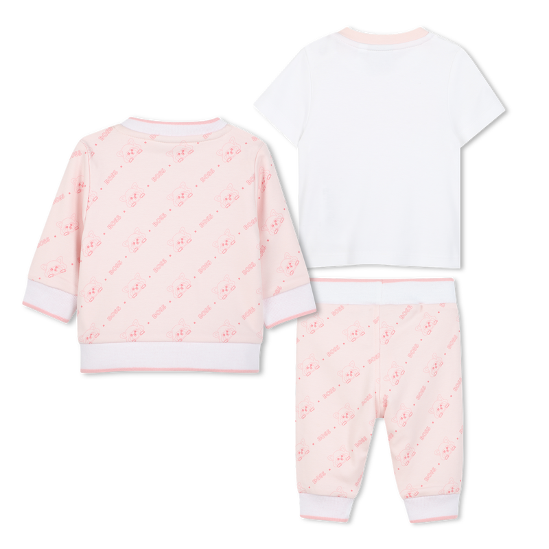 Conjunto de jogging de 3 pe&ccedil;as BOSS 
                        GIRL