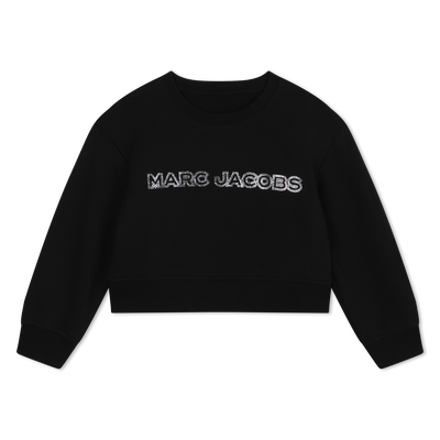 Sweatshirt cropped em moletão MARC JACOBS GIRL