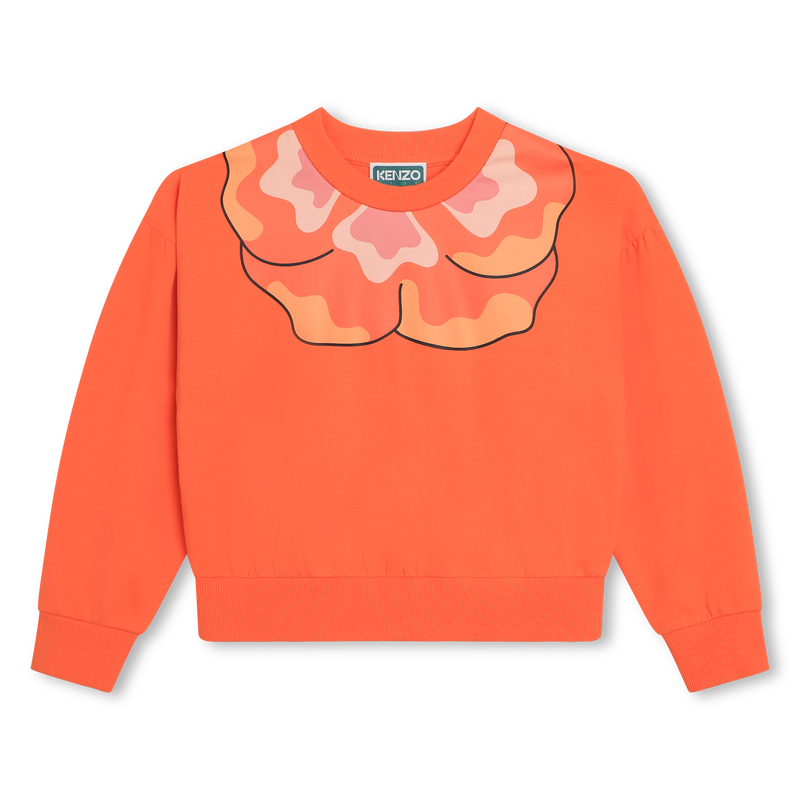 Sweatshirt em moletão leve KENZO KIDS 
                    GIRL