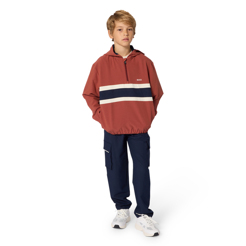 Moleton com capuz BOSS 
                        BOY