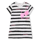 Vestido de manga curta KARL LAGERFELD KIDS 
                    GIRL