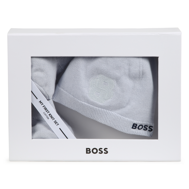 Hat & Booties Set BOSS 
                    UNISEX
