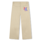 Cal&ccedil;as evas&ecirc; de algod&atilde;o KENZO KIDS 
                    GIRL