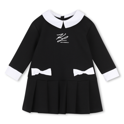 Vestido de mangas longas KARL LAGERFELD KIDS GIRL