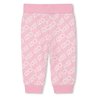 Cardig&atilde; e cal&ccedil;as de molet&atilde;o KENZO KIDS 
                    GIRL