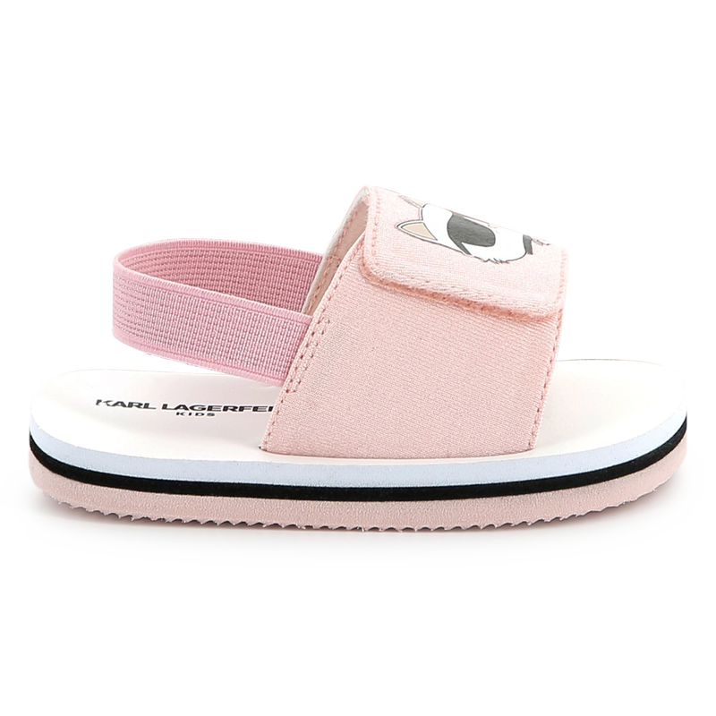 Sand&aacute;lias leves com velcro KARL LAGERFELD KIDS 
                        UNISEX