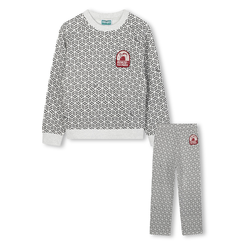 Conjunto de moletom e calça KENZO KIDS 
                    BOY